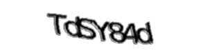 Security check image, please type the characters shown